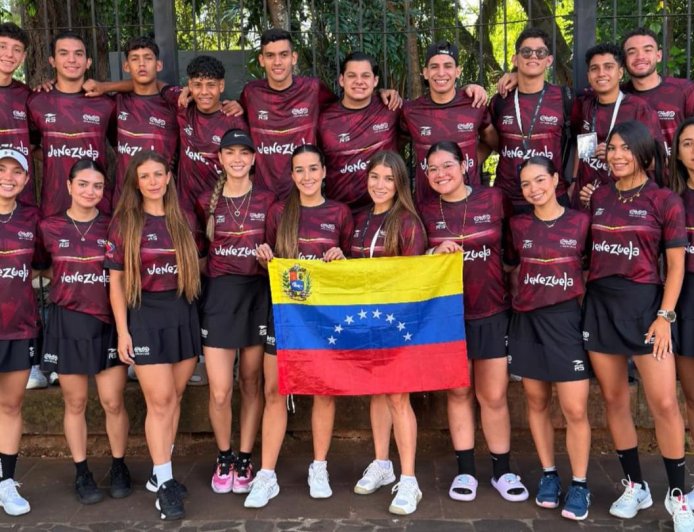 Padel vinotinto inició con buen pie el Panamericano de Argentina 