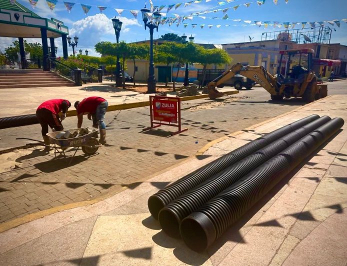 Plan Rector de Atención de Aguas 2025 llegó a Santa Lucía con la sustitución de colector