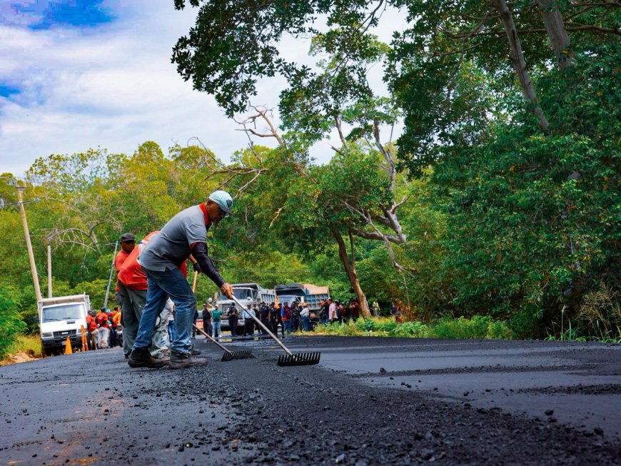 Zulia eximido en recuperación vial: Más de 250 mil toneladas de asfalto en 4 meses
