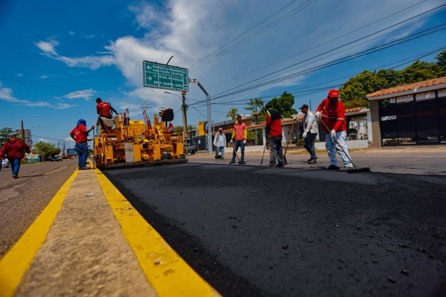 Zulia eximido en recuperación vial: Más de 250 mil toneladas de asfalto en 4 meses