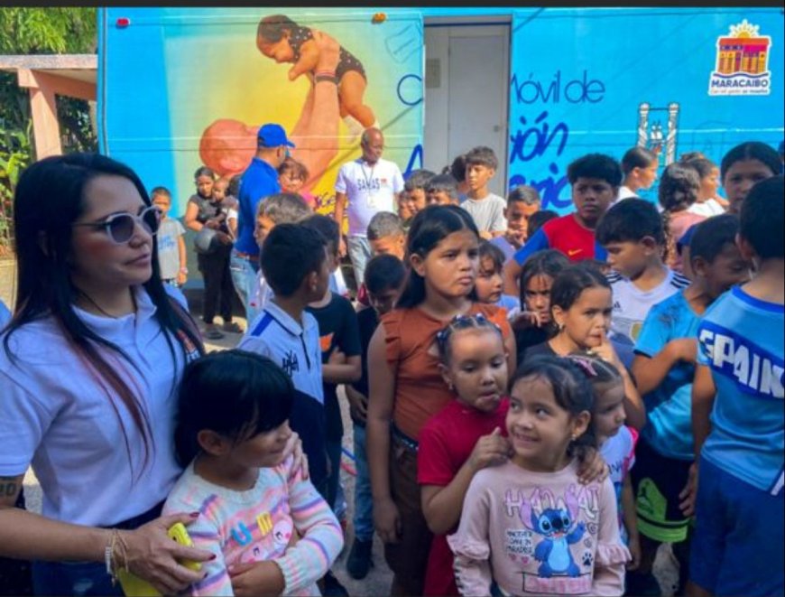 MARACAIBO: Alcaldía hizo felices a más de 300 niños con juegos, seguridad y salud
