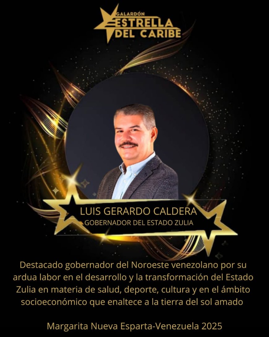 Galardón Estrella del Caribe para Caldera, Di Martino y Soto