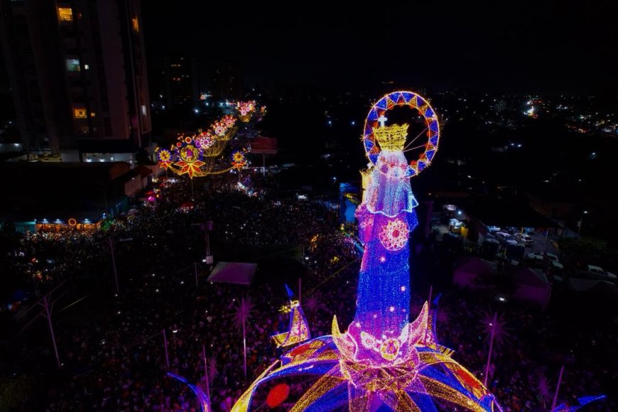 Luis Caldera y Di Martino caminaron junto a un pueblo feliz encendido de Bellavista