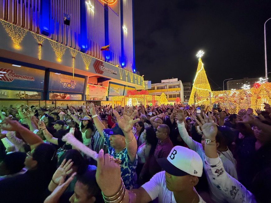 Corpozulia brilló en el Gran Encendido de Bella Vista