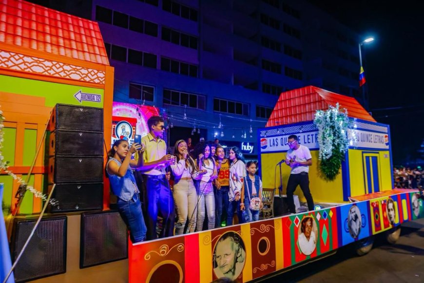 "Aquí está el Zulia grande y unido”: Luis Caldera destaca éxito del desfile de feria