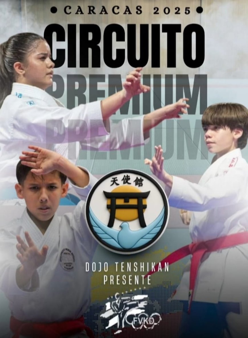 Dojo Tenshikan lidera convocatoria zuliana al Circuito Premium de Karate Do