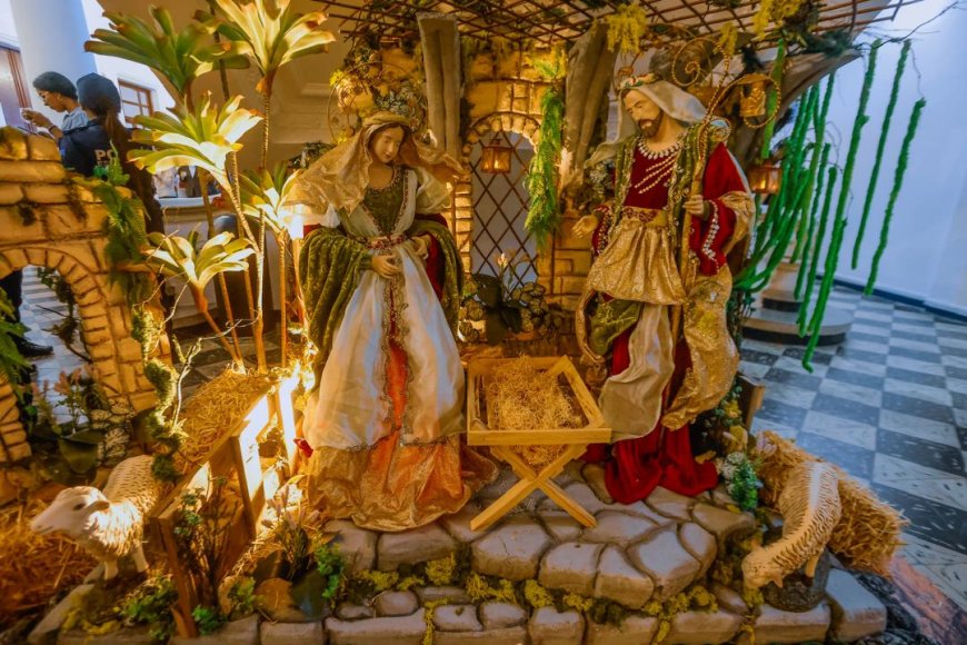 Gaitas, luces y alegría desbordaron la Casa del Pueblo con el Encendido de Navidad