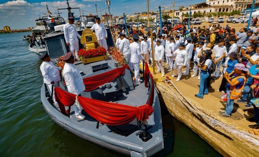 La Chinita volvió a Maracaibo tras visitar a sus hijos de los pueblos costeros