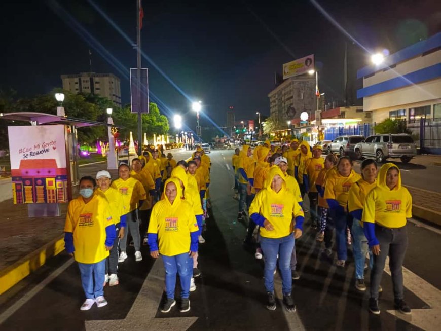 MARACAIBO: Alcaldía activó operativos de limpieza permanente en la feria.