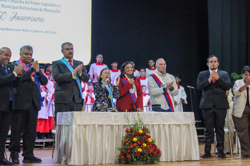 “Un legado educativo-cultural”: alcalde Di Martino en los 50 años de Niños Cantores del Zulia
