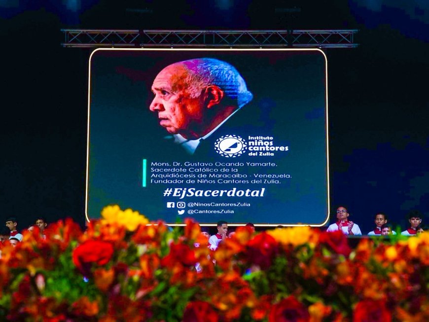 Gobernación Impuso Orden Relámpago del Catatumbo “Gran Collar” al Instituto Niños Cantores del Zulia