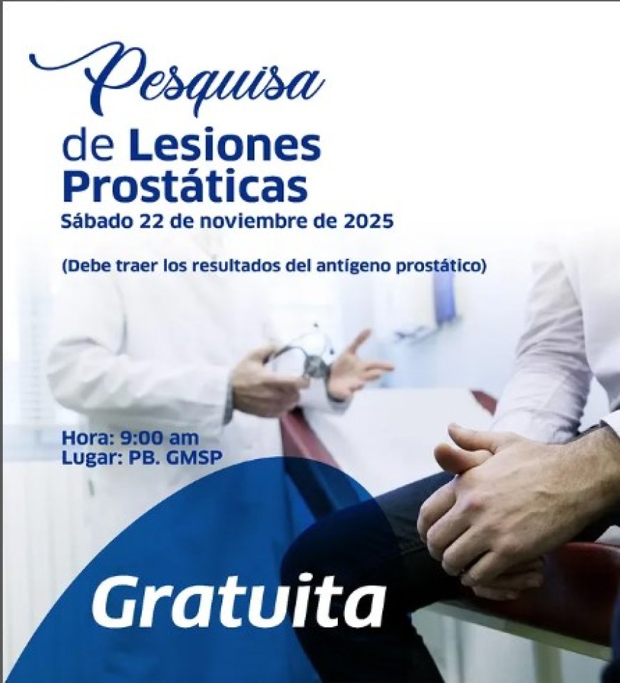 La pesquisa y detección precoz salva vidas