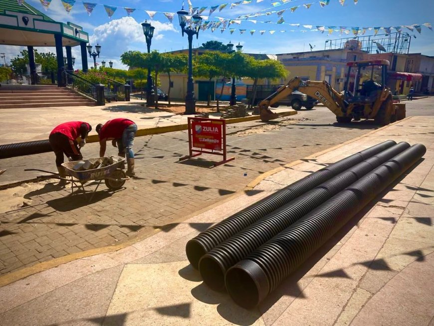 Plan Rector de Atención de Aguas 2025 llegó a Santa Lucía con la sustitución de colector