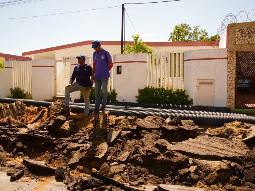 Plan Rector de Aguas Servidas sin descanso: 7 kilómetros de colectores sustituidos