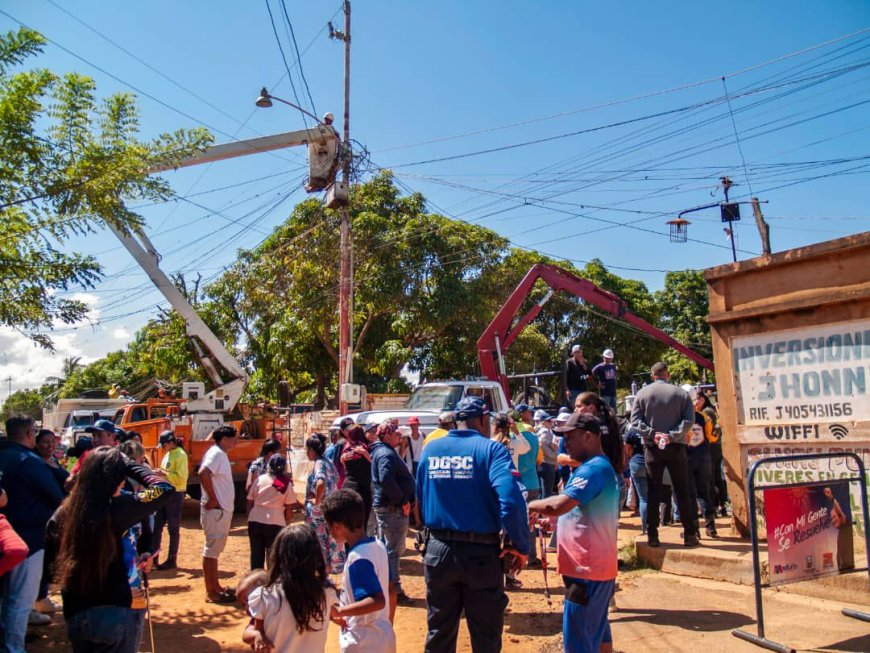 ¡RÉCORD¡: 250 transformadores ha instalado en 15 días Luis Caldera en el Zulia