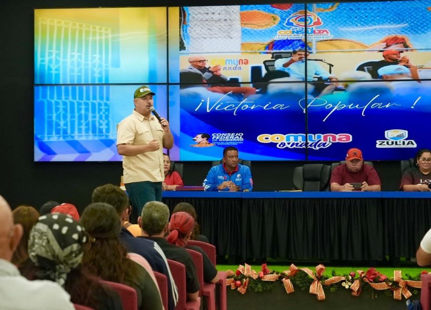 ZULIA: 140 comunas firman convenio para entrega de recursos dirigidos a proyectos 