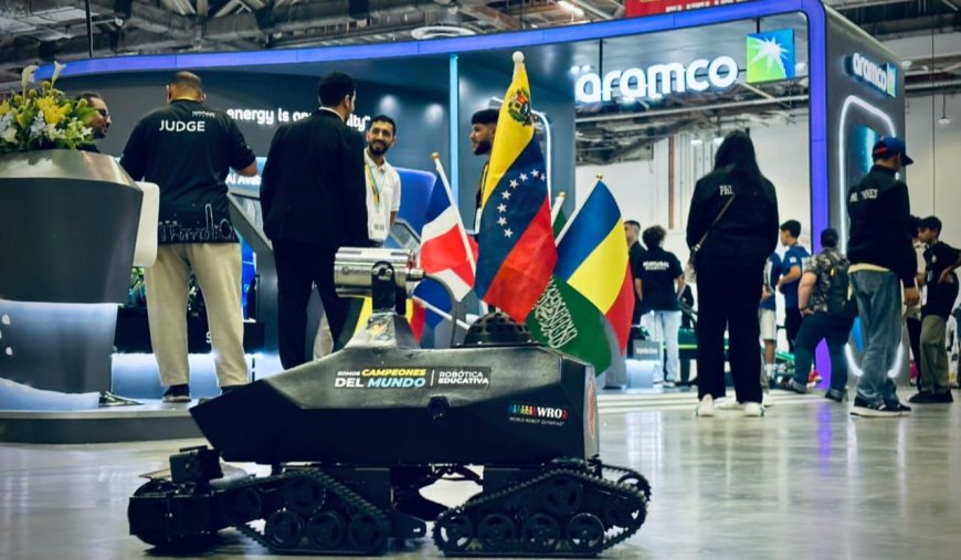 Zulia oro y plata en la Olimpiada Mundial de Robótica en Singapur 2025