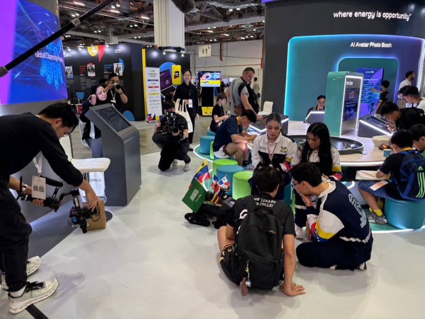 Zulia oro y plata en la Olimpiada Mundial de Robótica en Singapur 2025