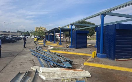 Viento en popa modernización del Terminal de Pasajeros: Remodelan el andén N°8