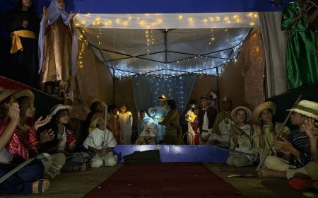 Pesebre viviente de San Pedro Nolasco, tradición que se mantiene en el tiempo