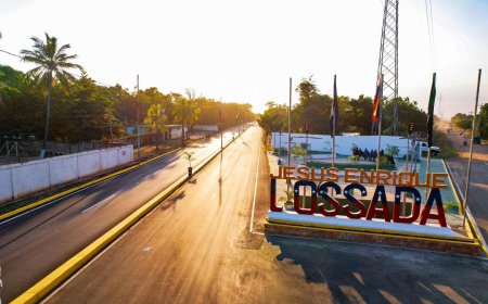 Gobernador Luis Caldera entregó rehabilitado corredor vial Jacob de Jesús Enrique Lossada