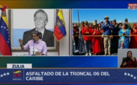 Junto al Presidente Maduro: Gobernador Luis Caldera entregó rehabilitada la Troncal del Caribe en la Guajira