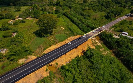 BARALT: Luis Caldera entrega rehabilitado Puente El Sitio afectado por el enjambre sísmico