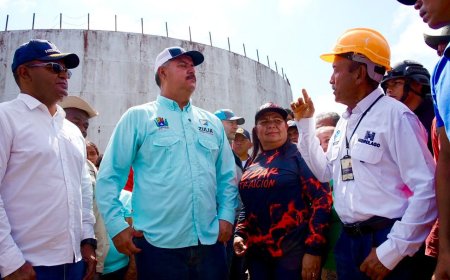 Entrega de planta potabilizadora destaca en gira del gobernador a Jesús M. Semprum