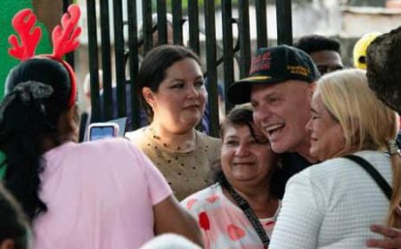 Alcalde Di Martino compartió con la comuna Chávez y Robert la fuerza eterna