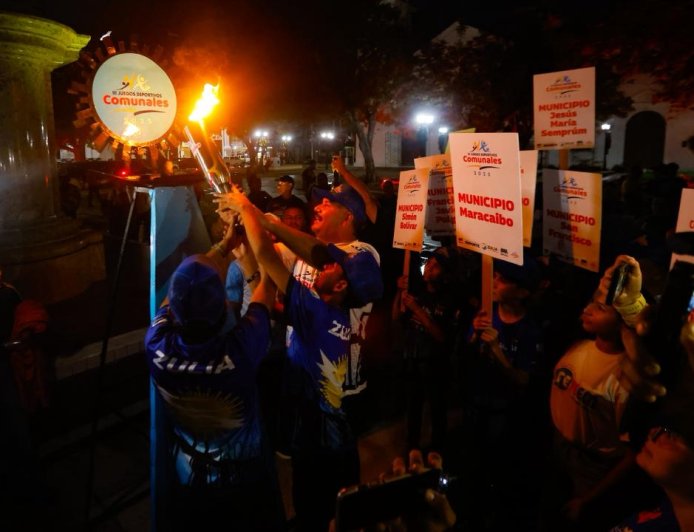 Zulia recibió el Fuego Patrio rumbo a los Judenacom 2025