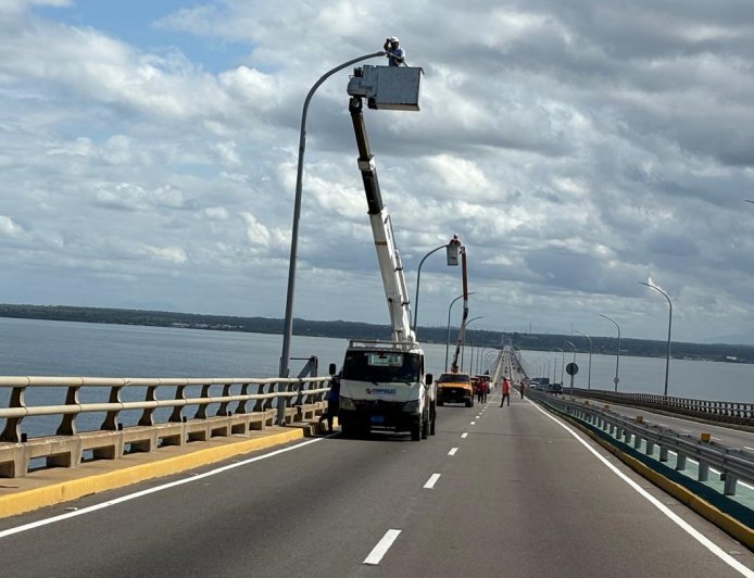 Falla subsanada: El Coloso con iluminación completa otra vez