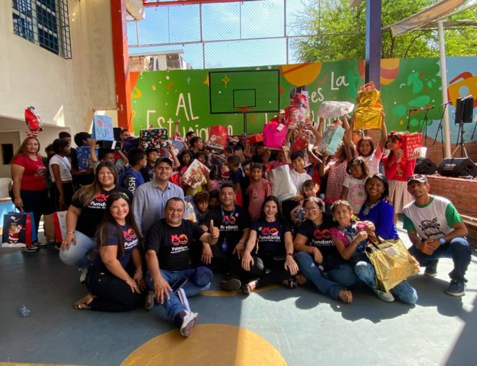 “Dona un regalo con propósito esta navidad”: llena de sonrisas a niños de FUNDANIS