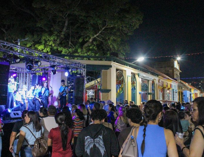 “Vive la Retreta” para celebrar la Navidad en la calle Carabobo