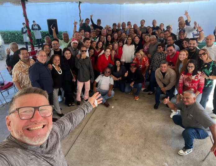 El compartir navideño del Alcalde Giancarlo Di Martino con los periodistas