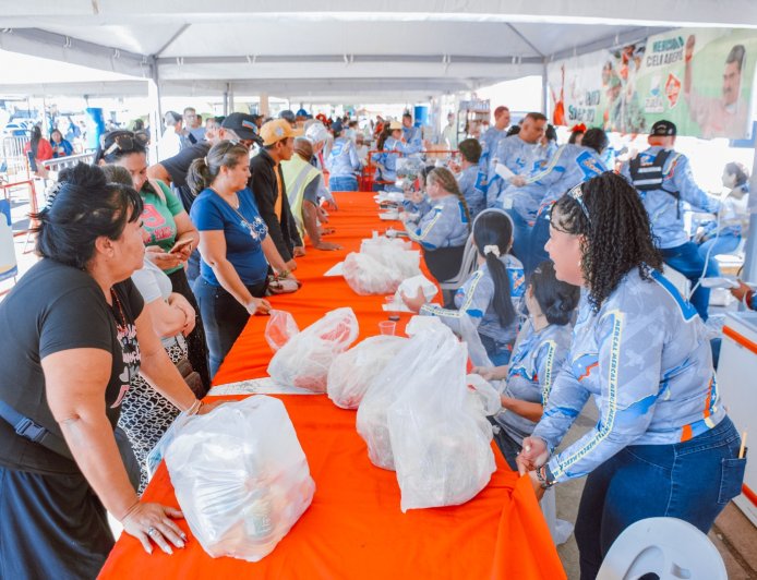 SAN FRANCISCO: Despliegue de Amor y Prosperidad Alimentaria distribuye 30 toneladas de alimentos