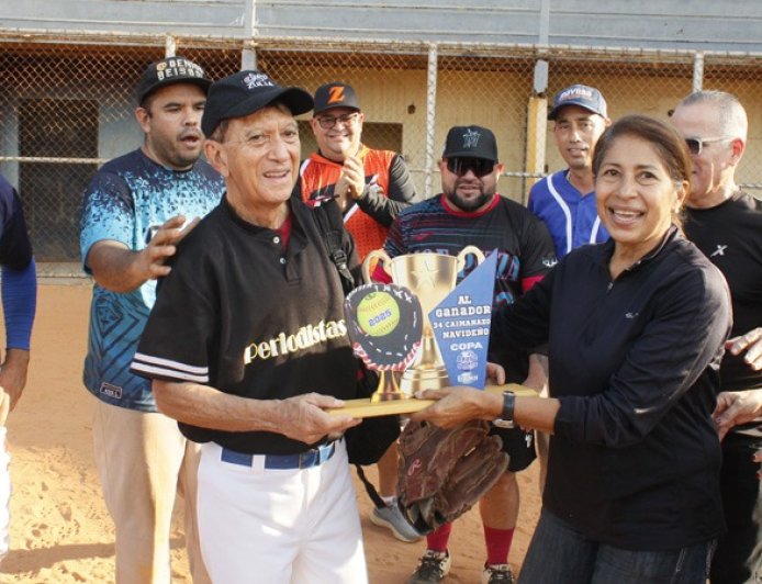 CAIMANAZO NAVIDEÑO: Con remontada, periodistas ganaron la Copa BravoSport y El Pepazo