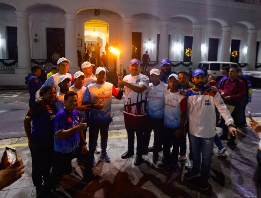 Zulia recibió el Fuego Patrio rumbo a los Judenacom 2025