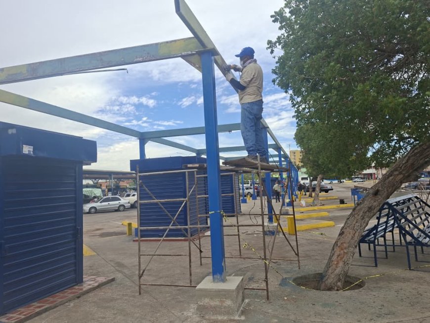 Viento en popa modernización del Terminal de Pasajeros: Remodelan el andén N°8