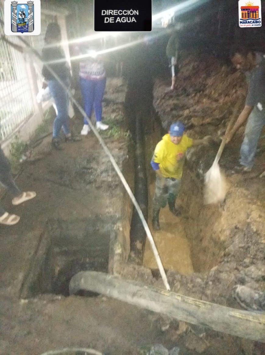 MARACAIBO: Alcaldía resolvió aguas colapsadas en sector Parque La Colina
