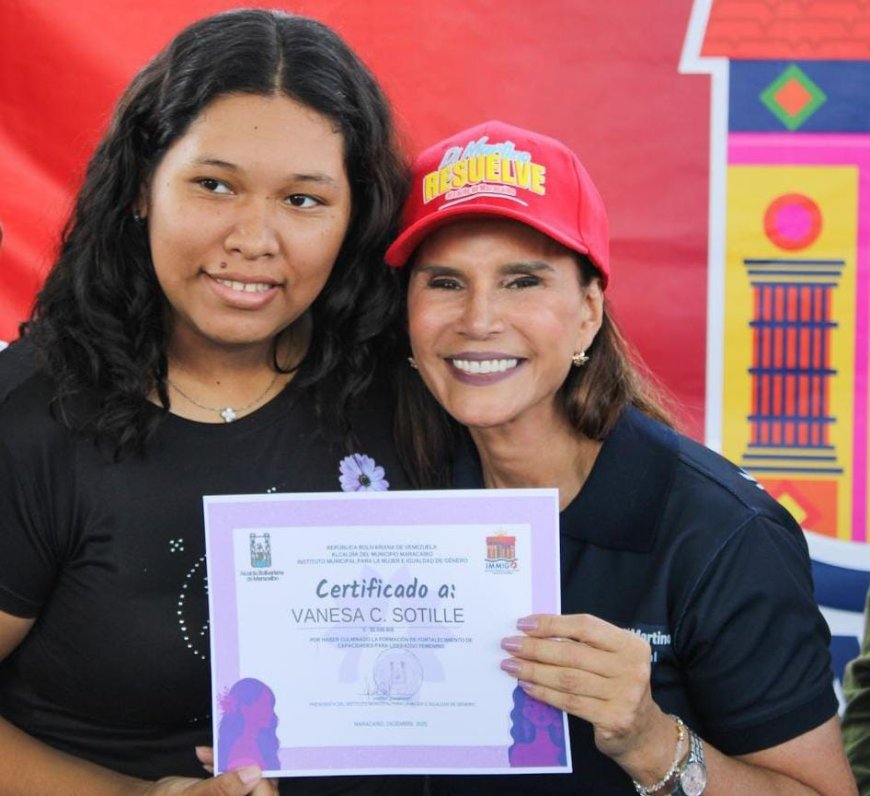 Ana Clara de Di Martino: “Con la VenApp la Alcaldía de Maracaibo da respuesta directa al pueblo”