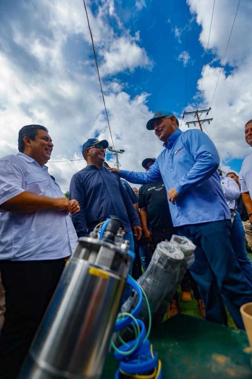 BARALT: Entregan equipos autosumergibles para activar pozos en Estación de Bombeo La Leona