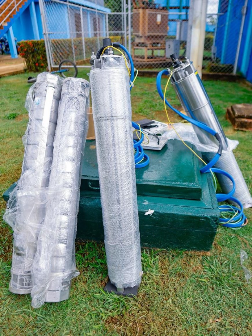 BARALT: Entregan equipos autosumergibles para activar pozos en Estación de Bombeo La Leona