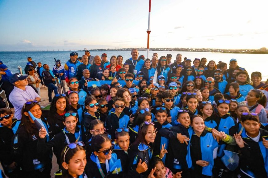 JUDENACOM 2025: Gobernador Luis Caldera abanderó delegación del Zulia