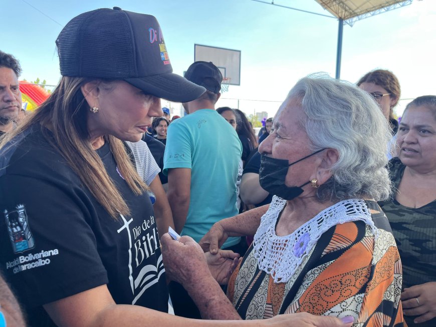  Ana Clara de Di Martino: "Alcaldía reivindica y dignifica a la mujer marabina con Puntos Violeta y capacitación"