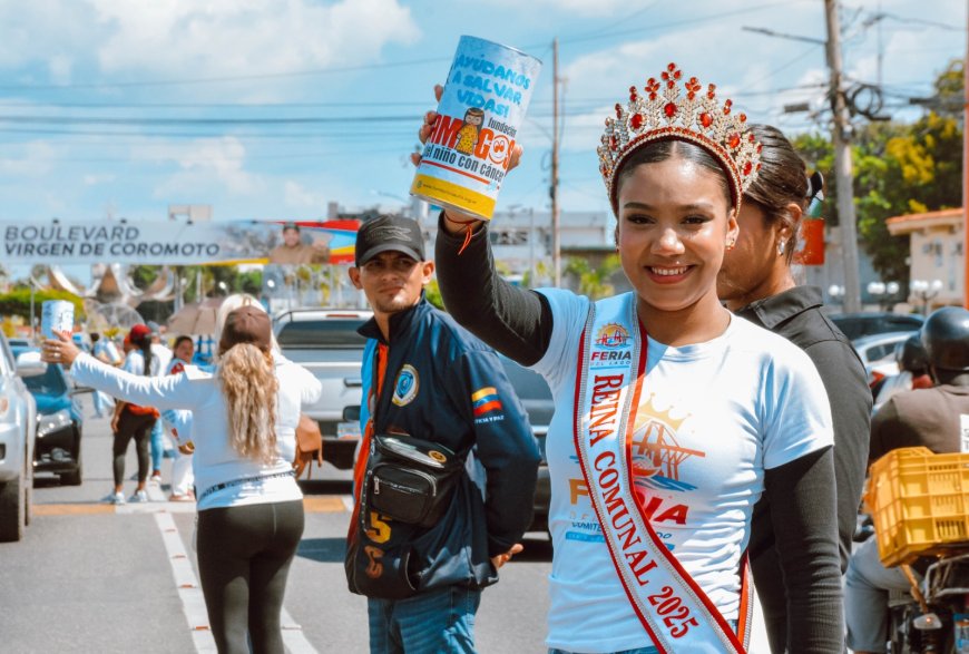 Alcalde Héctor Soto y primera dama Hillary Soto en Potazo de Fundanica Zulia