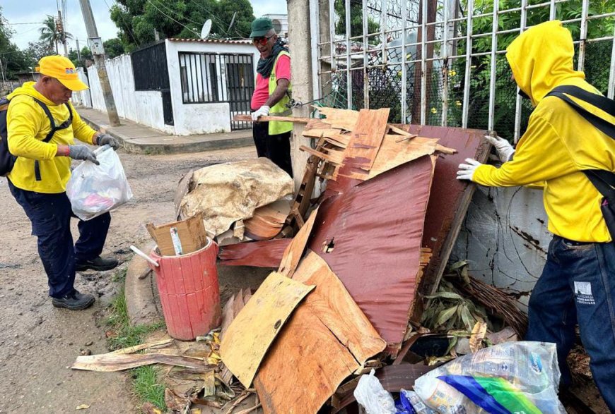 IMAU recolecta 40 toneladas de “chatarra” en cada abordaje por parroquia