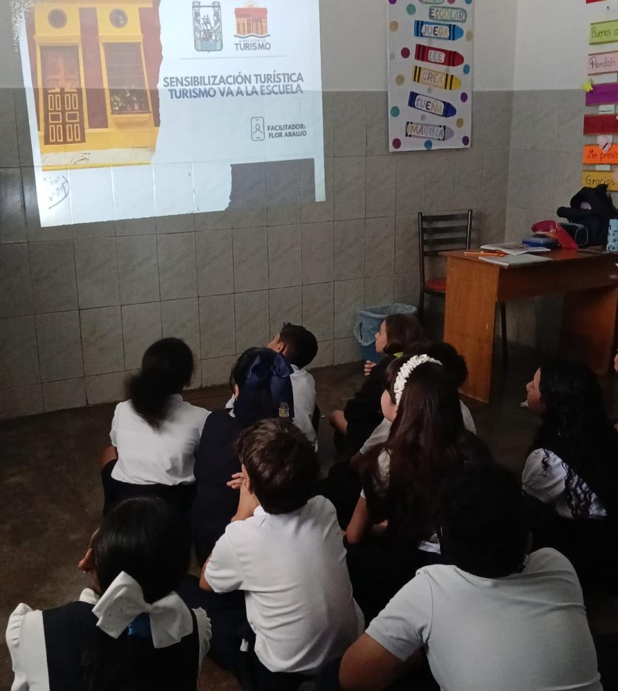 El “Turismo va a la escuela”, la excursión educativa y formativa para los niños de Maracaibo 