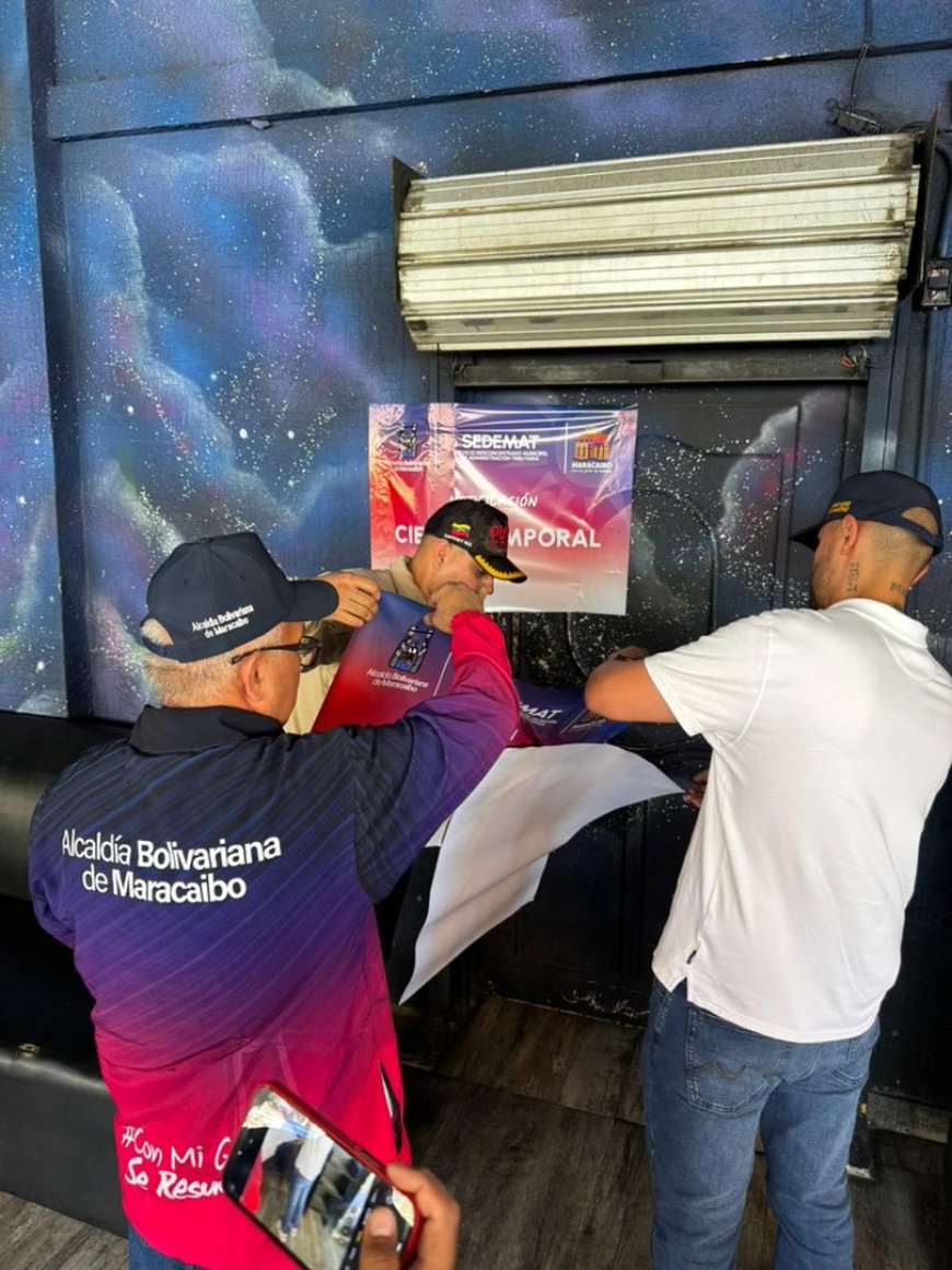 O RESPETAN O RESPETAN: SEDEMAT y CPU cierran tres locales por incumplir la ley