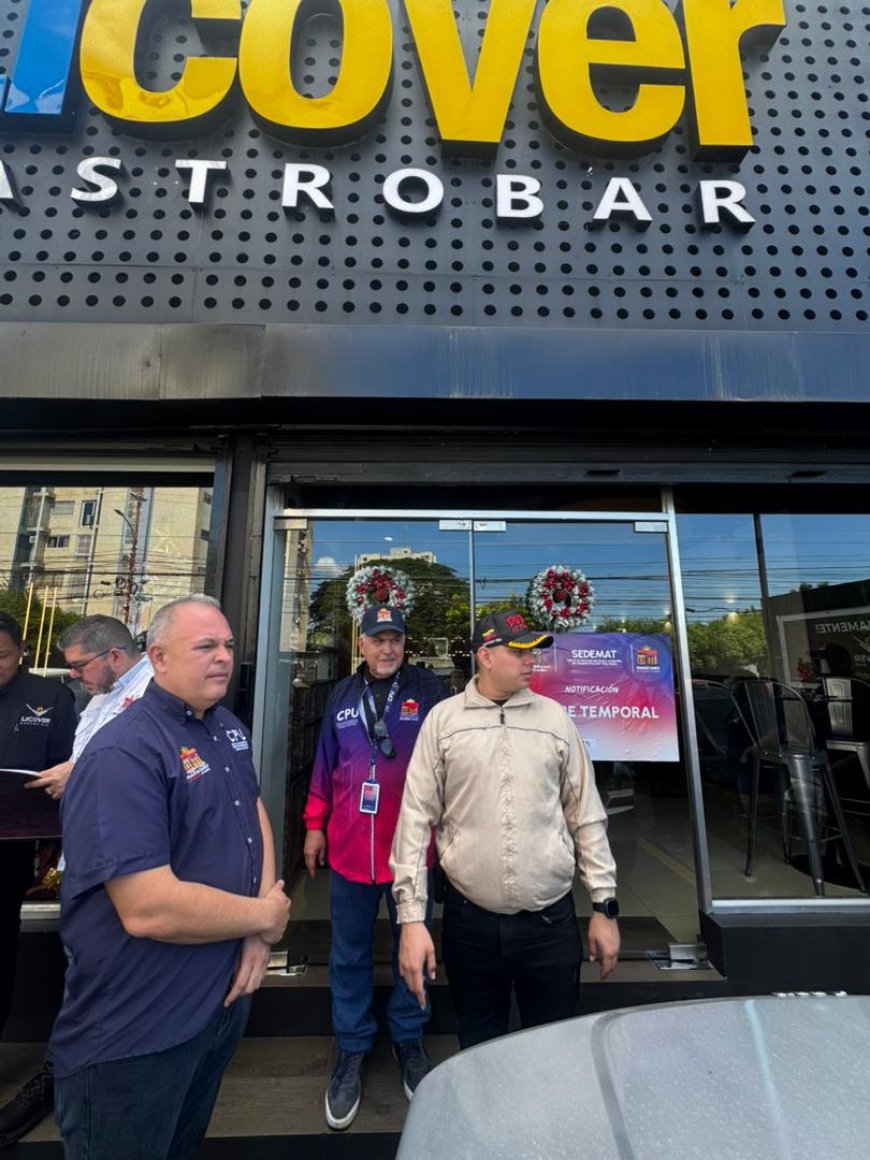 O RESPETAN O RESPETAN: SEDEMAT y CPU cierran tres locales por incumplir la ley