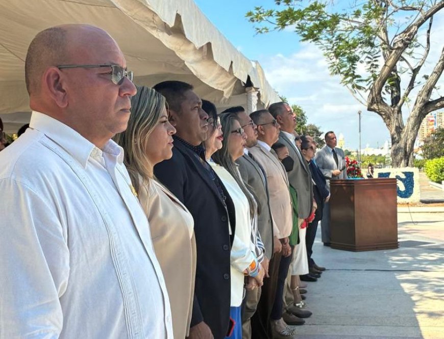 Zulia conmemoró el Día Nacional del Juez y la Jueza en la Plaza Bolívar de Maracaibo